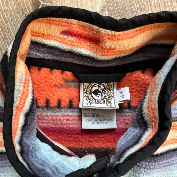 Cinch Multicolor Striped Pullover - Size 10 Youth - Picture 7 of 8